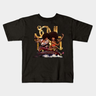 Black History - Soul Train 1971 Kids T-Shirt